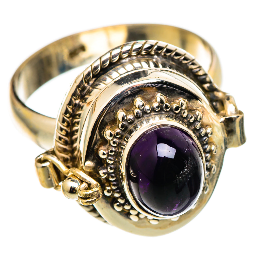 Amethyst Rings handcrafted by Anasilvercos - RING101390 - Photo 2