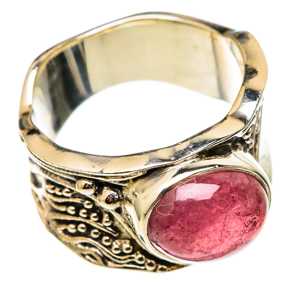 Pink Tourmaline Rings handcrafted by Anasilvercos - RING101407