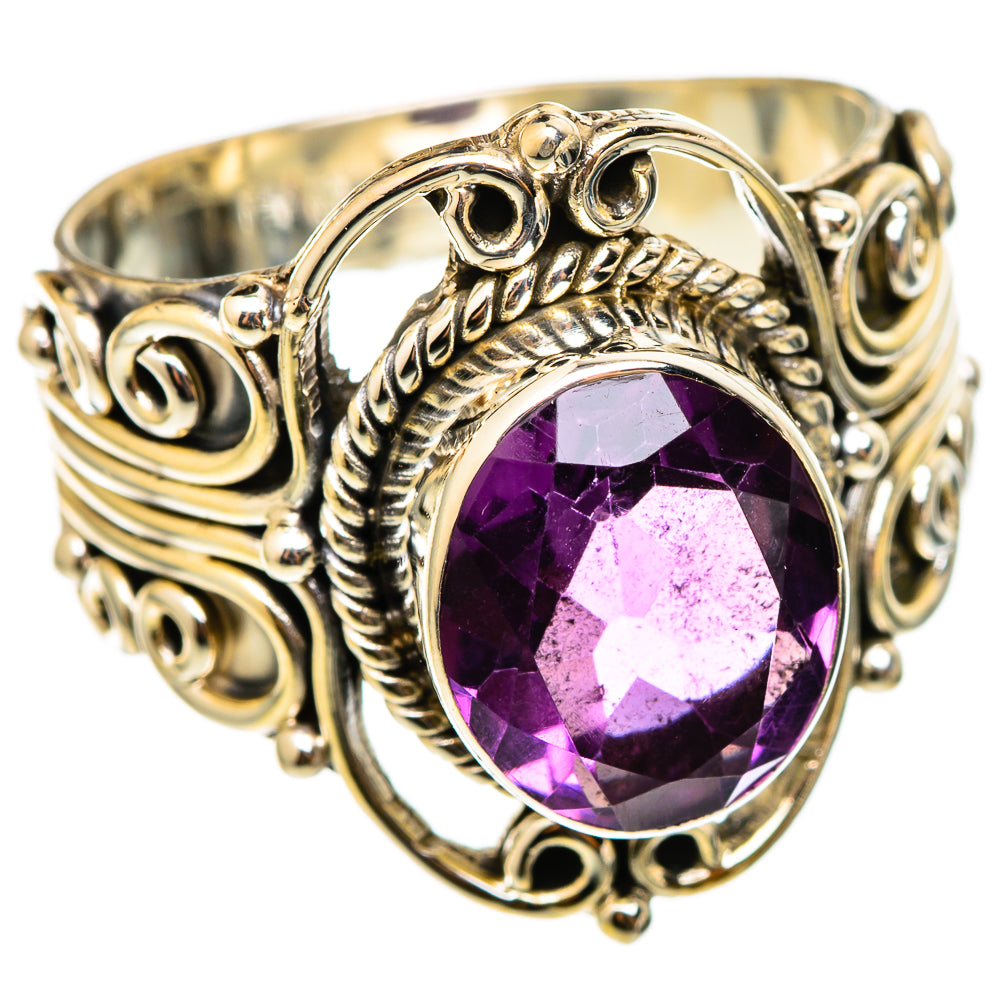 Amethyst Rings handcrafted by Anasilvercos - RING101414