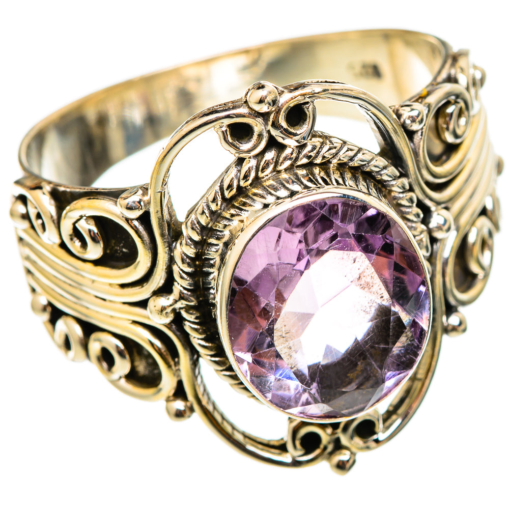 Amethyst Rings handcrafted by Anasilvercos - RING101433