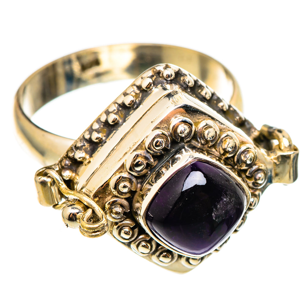 Amethyst Rings handcrafted by Anasilvercos - RING101434 - Photo 2