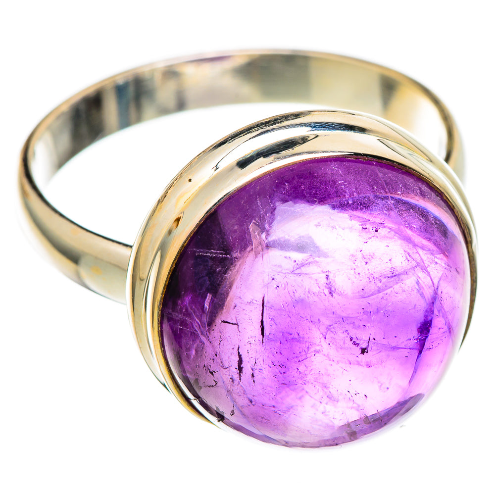 Amethyst Rings handcrafted by Anasilvercos - RING101452