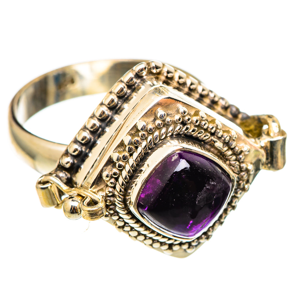 Amethyst Rings handcrafted by Anasilvercos - RING101465