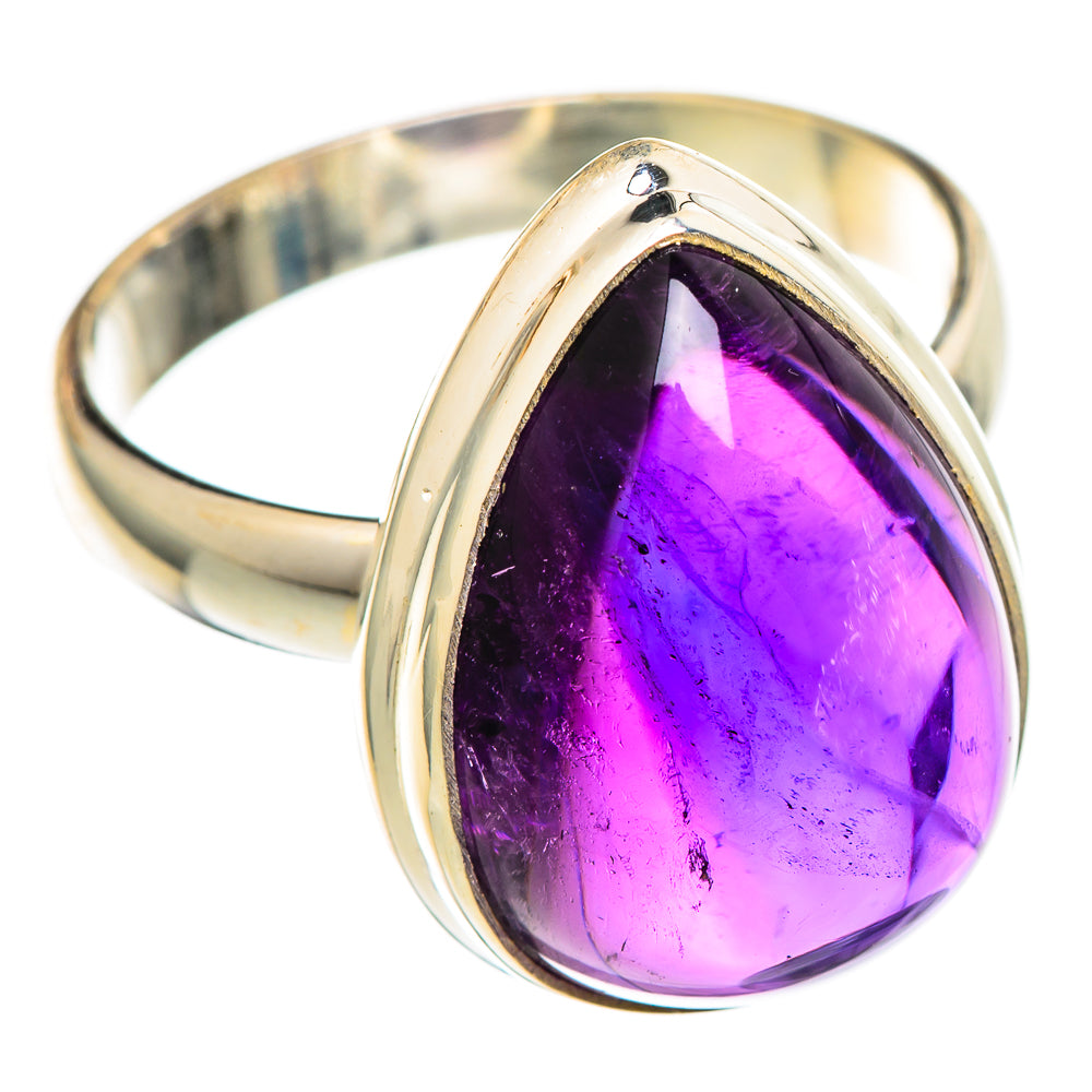 Amethyst Rings handcrafted by Anasilvercos - RING101476