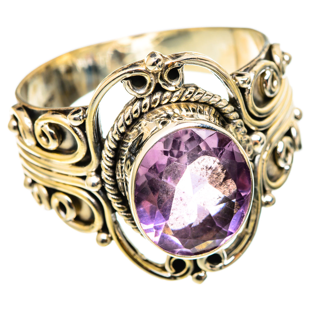 Amethyst Rings handcrafted by Anasilvercos - RING101477