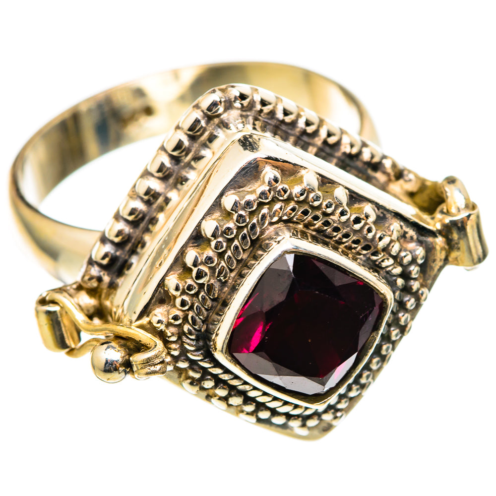 Garnet Rings handcrafted by Anasilvercos - RING101487