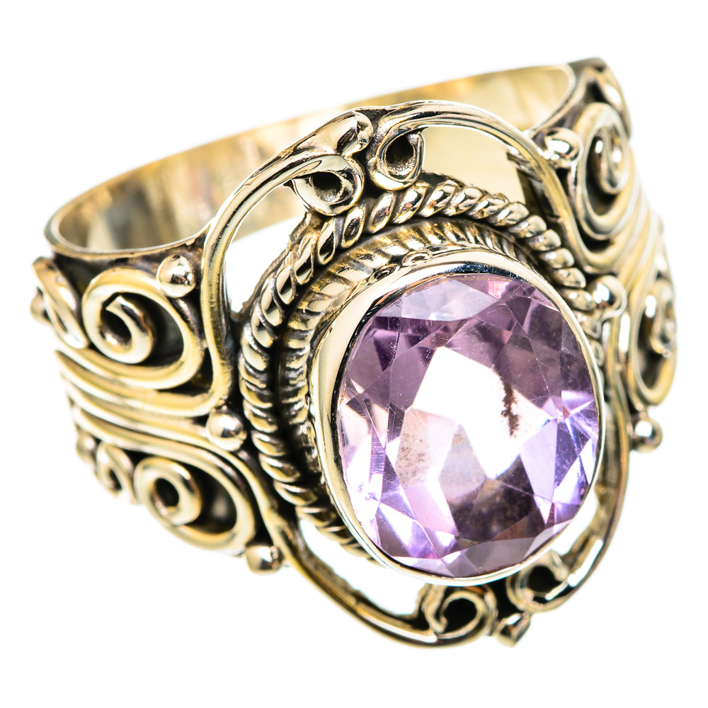 Amethyst Rings handcrafted by Anasilvercos - RING101488