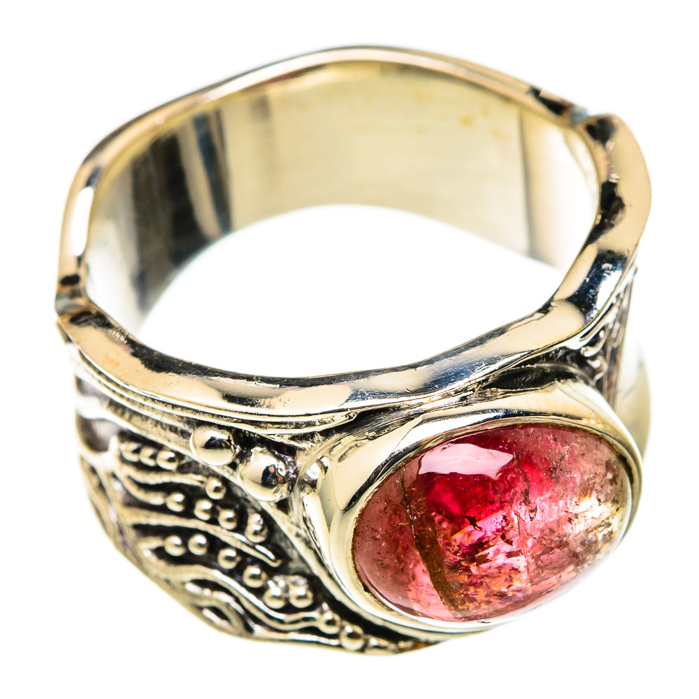 Pink Tourmaline Rings handcrafted by Anasilvercos - RING101502 - Photo 2