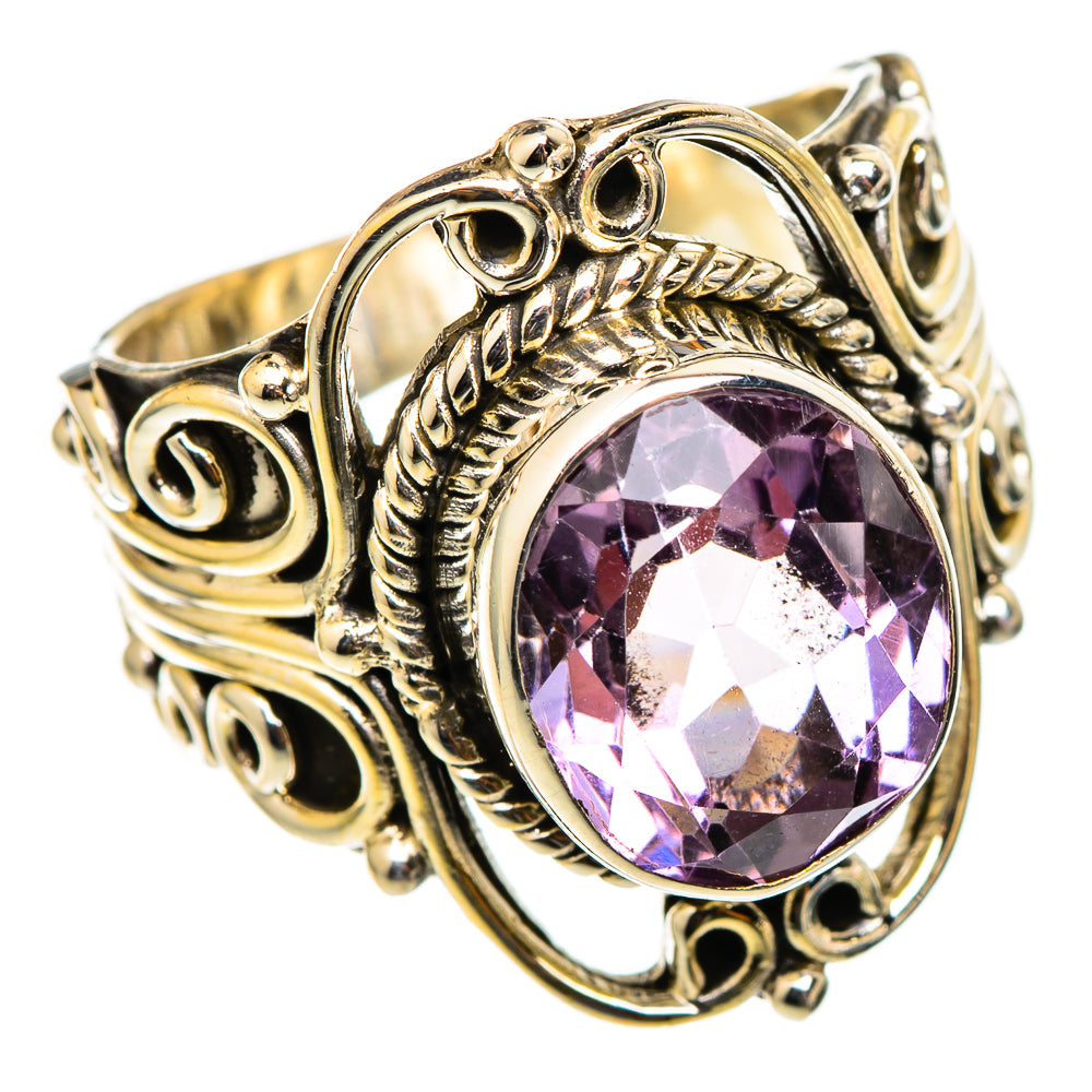 Amethyst Rings handcrafted by Anasilvercos - RING101504