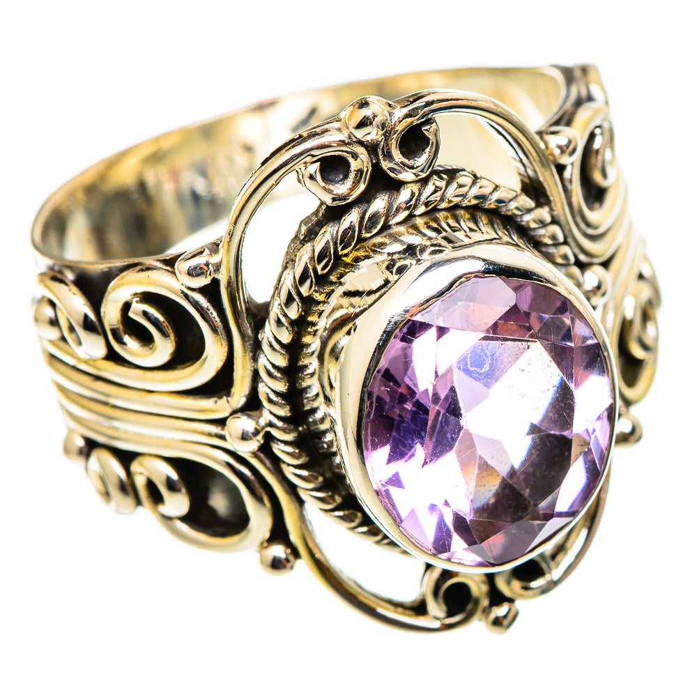 Amethyst Rings handcrafted by Anasilvercos - RING101516