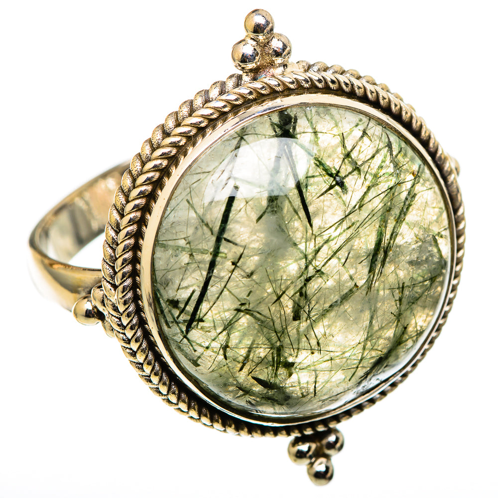 Tourmalinated Quartz Rings handcrafted by Anasilvercos - RING101520 - Photo 2