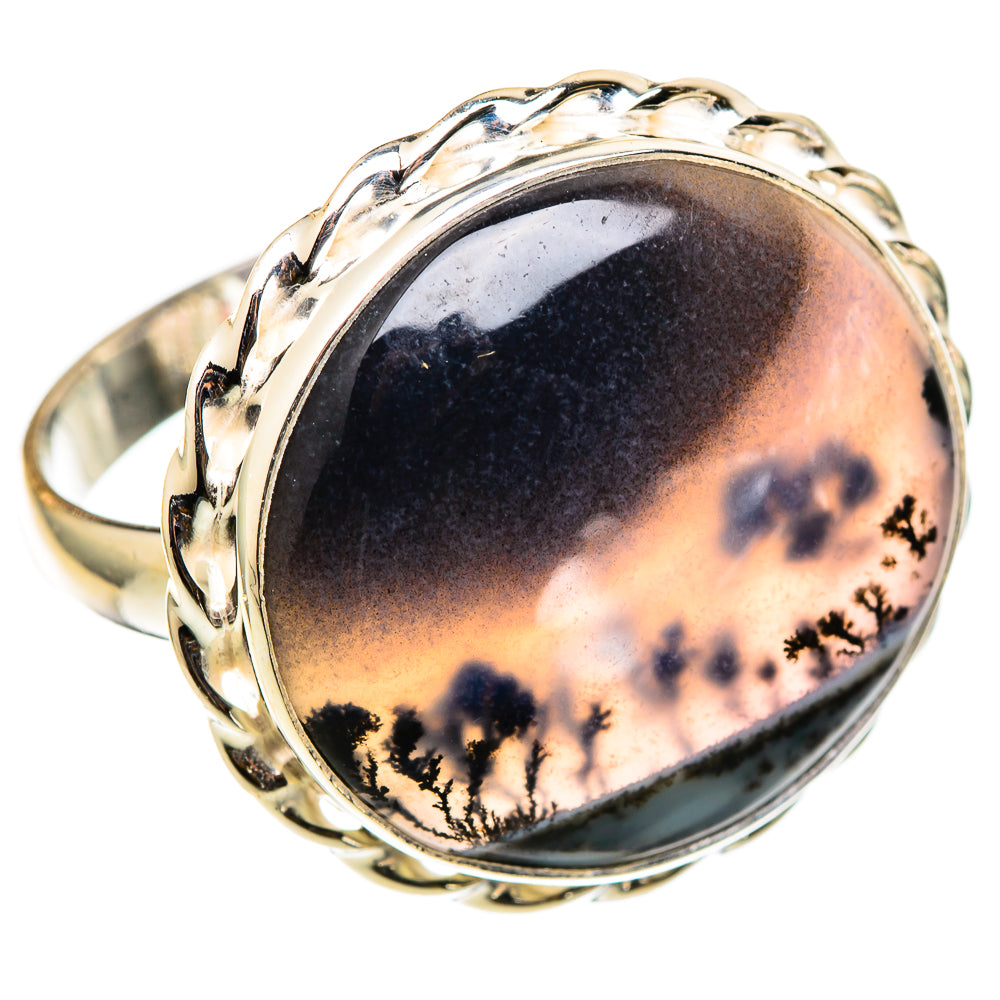 Dendritic Opal Rings handcrafted by Anasilvercos - RING101542 - Photo 2