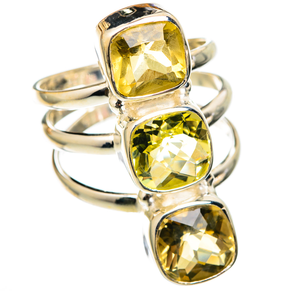 Citrine Rings handcrafted by Anasilvercos - RING101547