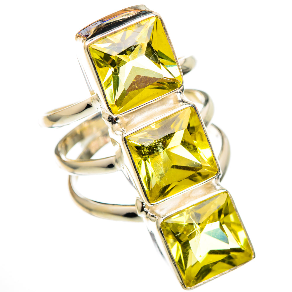 Citrine Rings handcrafted by Anasilvercos - RING101548