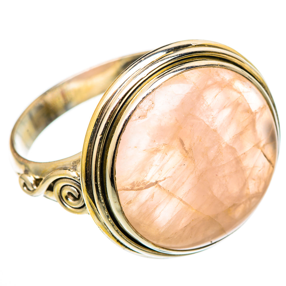 Rose Quartz Rings handcrafted by Anasilvercos - RING101557 - Photo 2