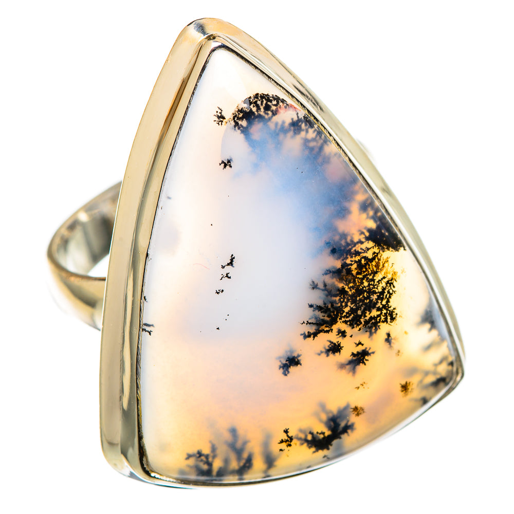 Dendritic Opal Rings handcrafted by Anasilvercos - RING101563