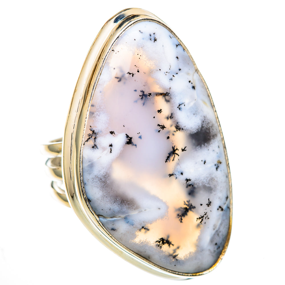 Dendritic Opal Rings handcrafted by Anasilvercos - RING101564