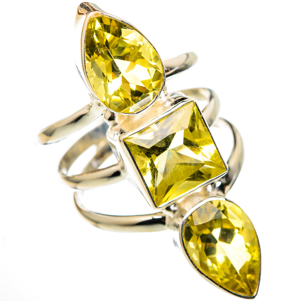 Citrine Rings handcrafted by Anasilvercos - RING101567