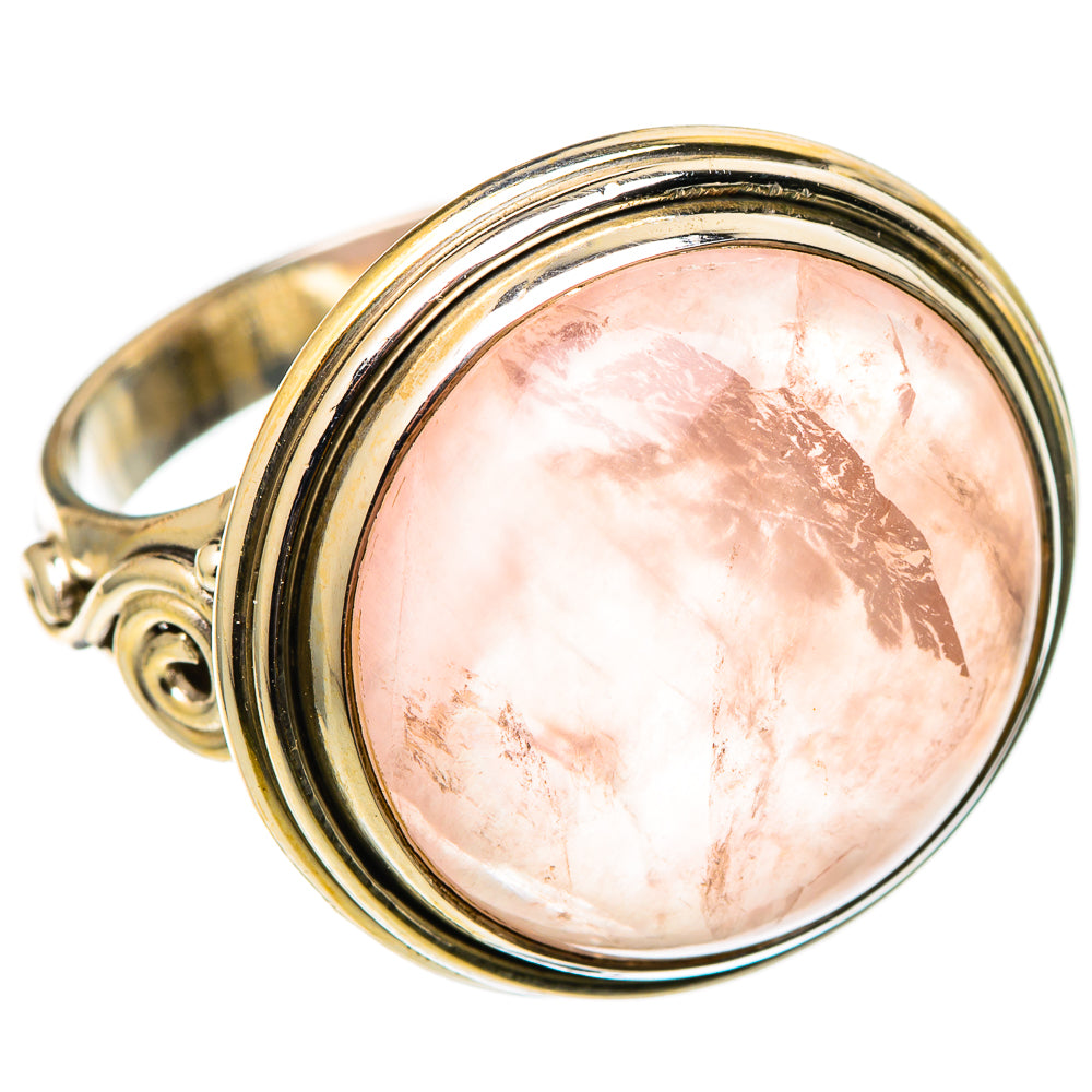 Rose Quartz Rings handcrafted by Anasilvercos - RING101575 - Photo 2