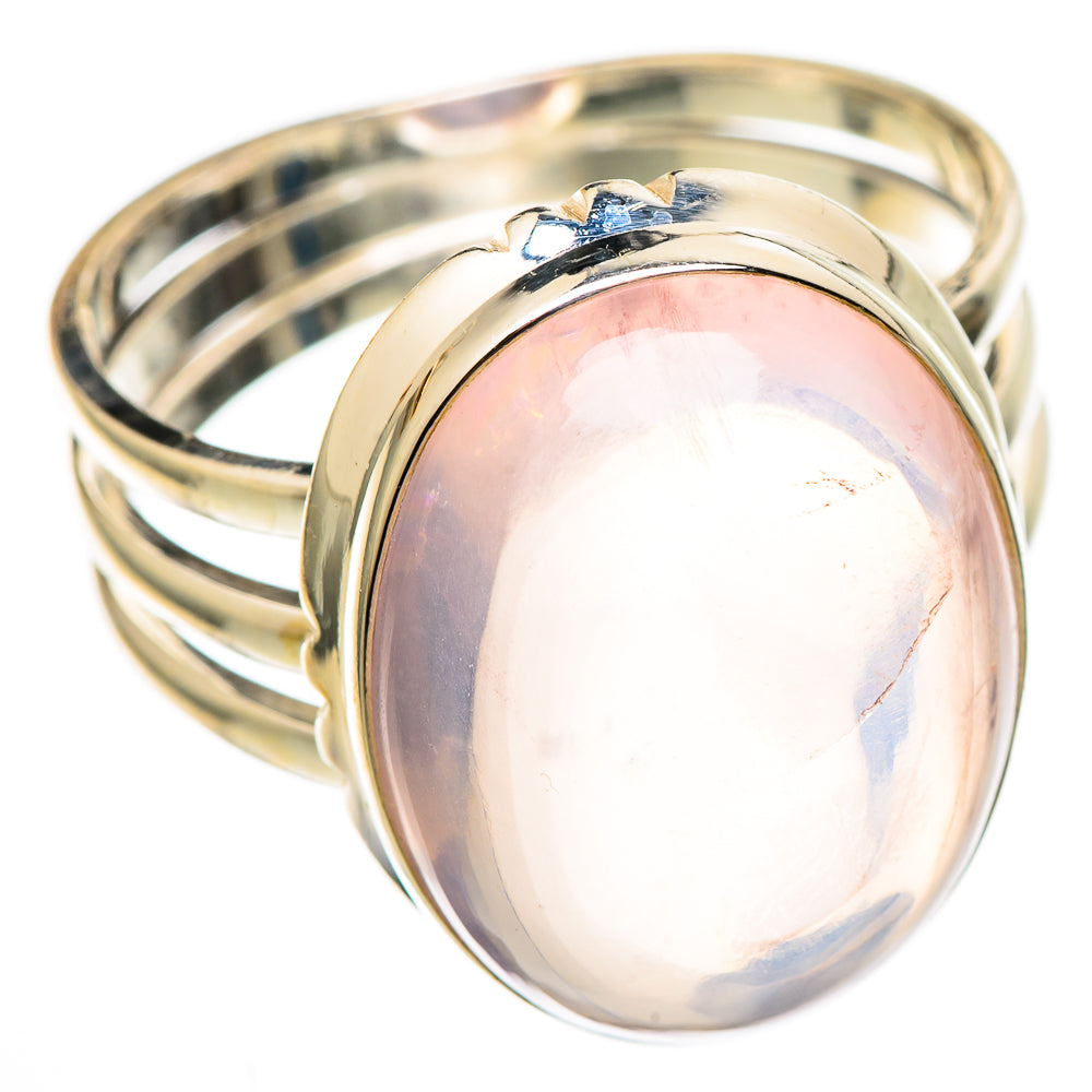 Rose Quartz Rings handcrafted by Anasilvercos - RING101579 - Photo 2