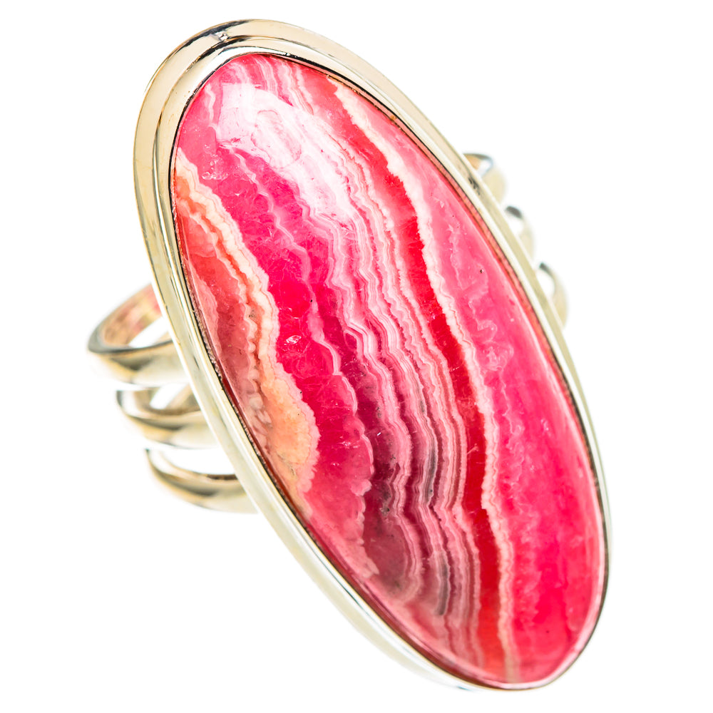 Rhodochrosite Rings handcrafted by Anasilvercos - RING101598