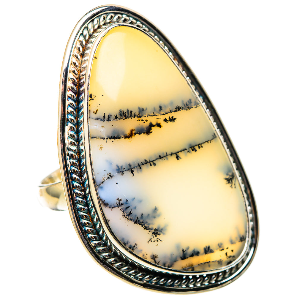 Dendritic Opal Rings handcrafted by Anasilvercos - RING101614