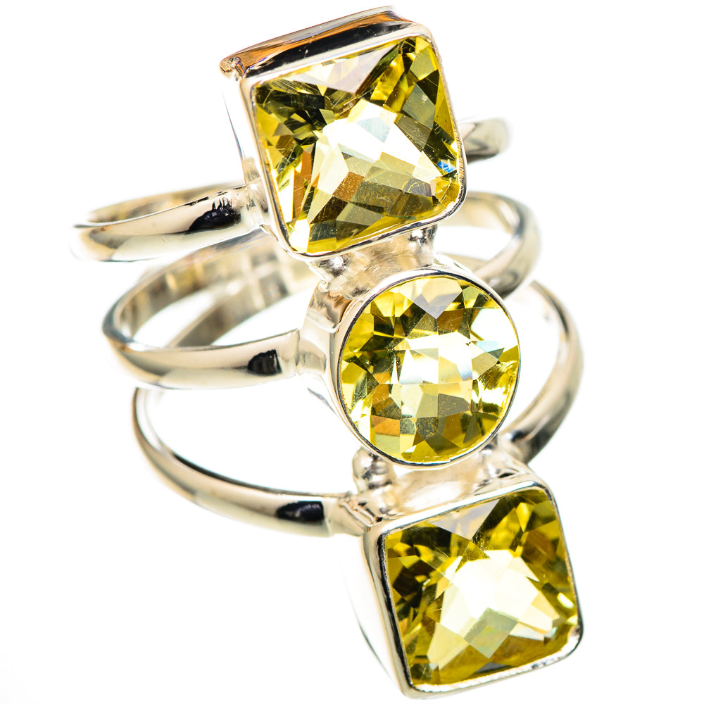 Citrine Rings handcrafted by Anasilvercos - RING101617