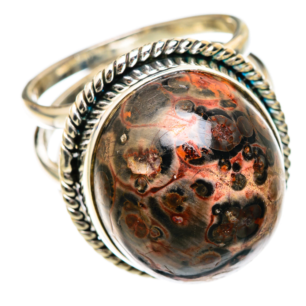 Poppy Jasper Rings handcrafted by Anasilvercos - RING101637