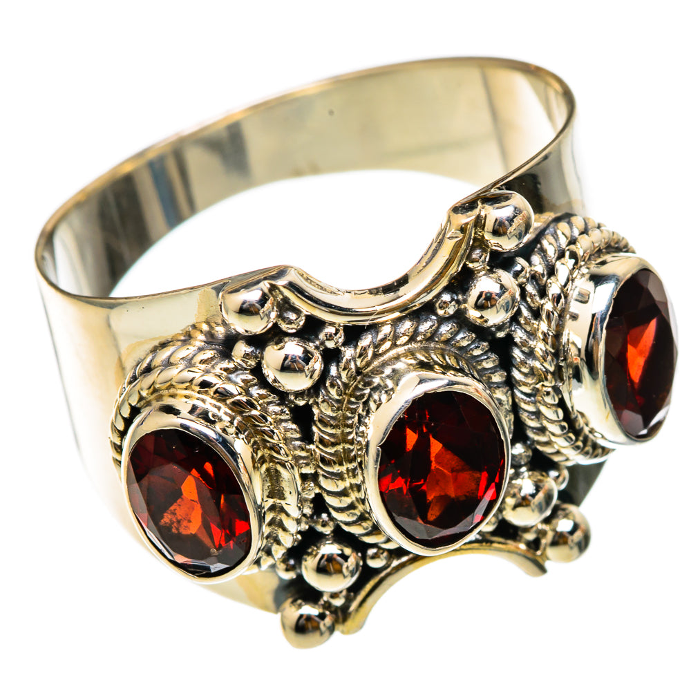 Garnet Rings handcrafted by Anasilvercos - RING101643 - Photo 2