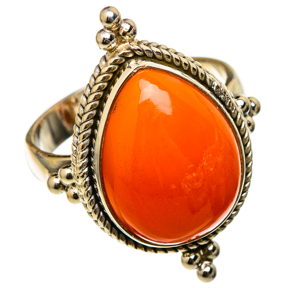Carnelian Rings handcrafted by Anasilvercos - RING101665 - Photo 2