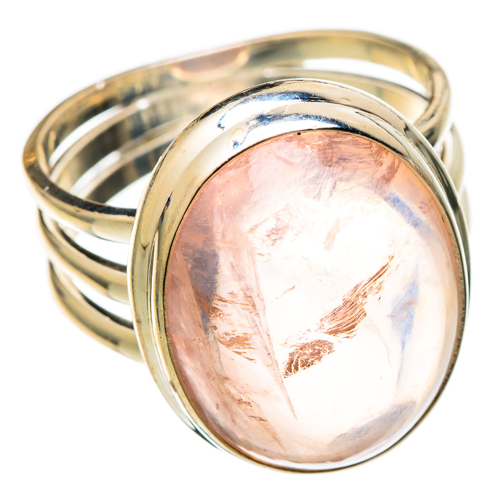 Rose Quartz Rings handcrafted by Anasilvercos - RING101666 - Photo 2