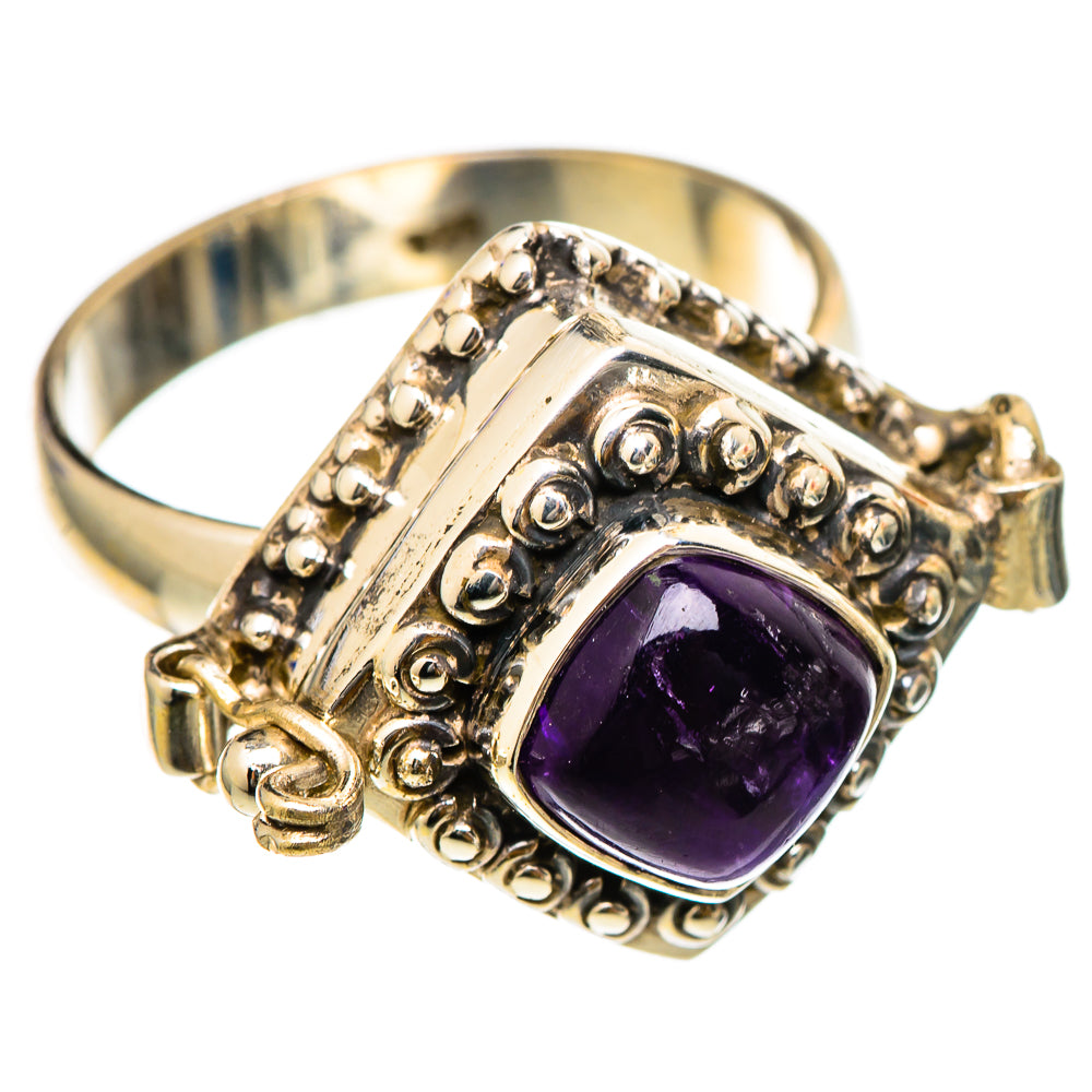 Amethyst Rings handcrafted by Anasilvercos - RING101670 - Photo 2