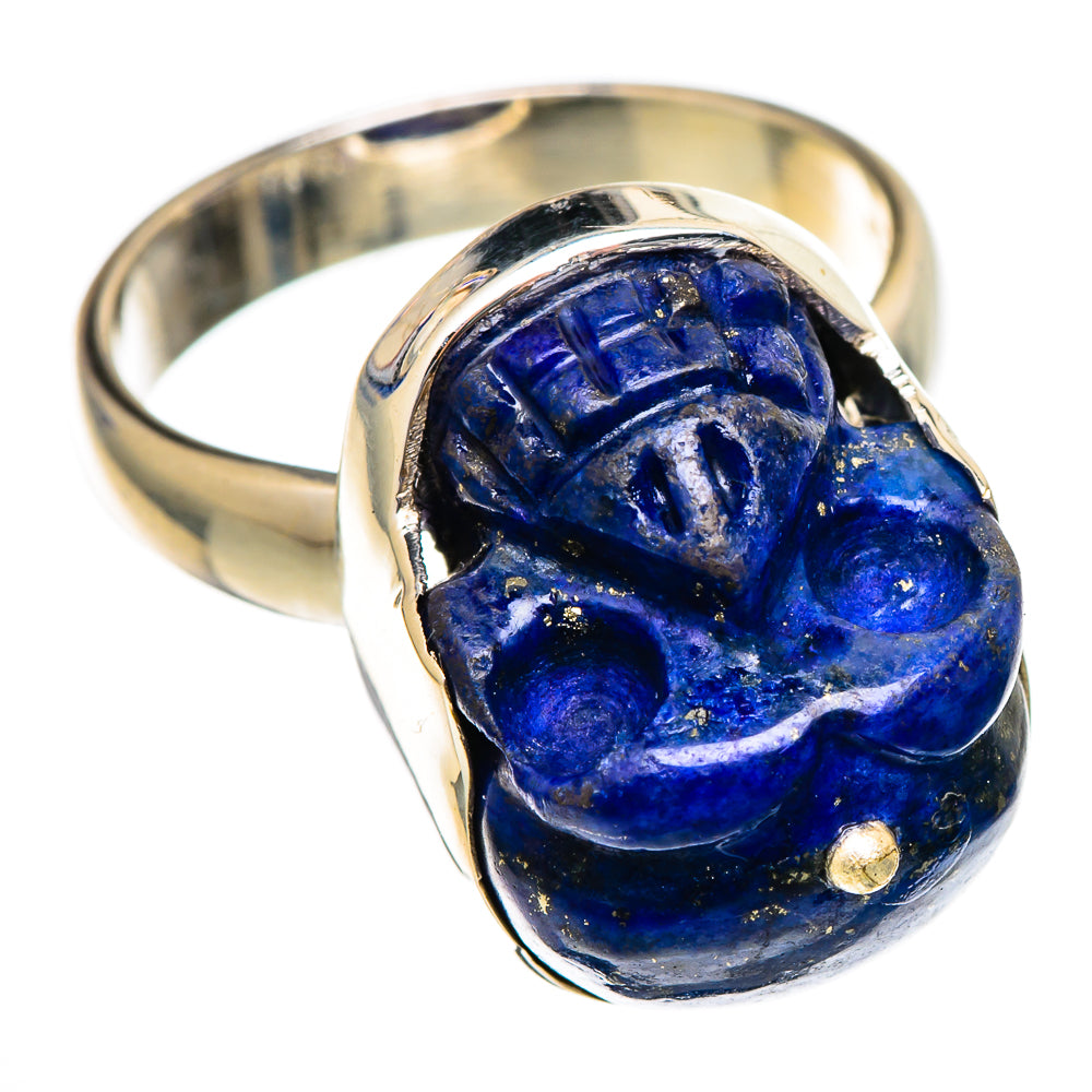Lapis Lazuli Rings handcrafted by Anasilvercos - RING101685