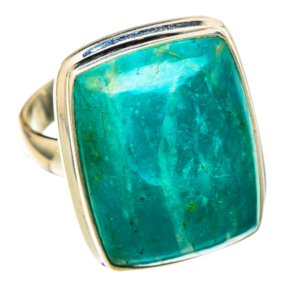 Amazonite Rings handcrafted by Anasilvercos - RING101686 - Photo 2