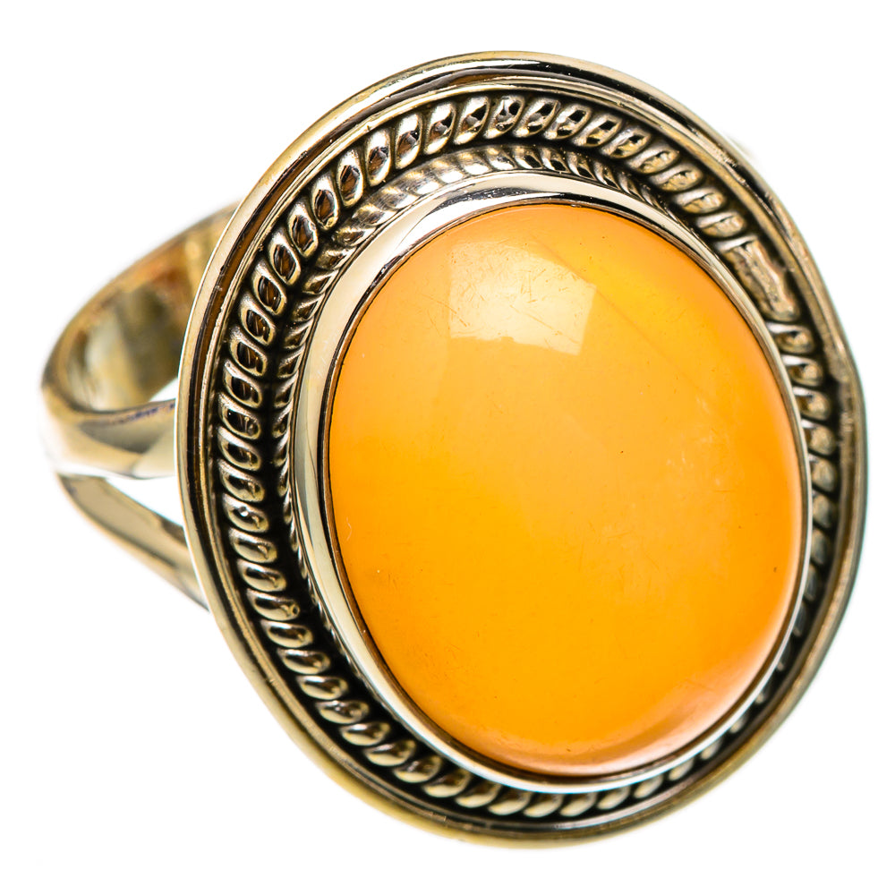 Sunstone Rings handcrafted by Anasilvercos - RING101713