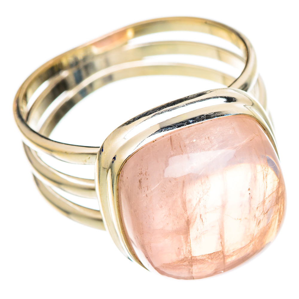 Rose Quartz Rings handcrafted by Anasilvercos - RING101715 - Photo 2