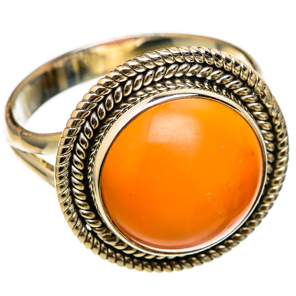 Sunstone Rings handcrafted by Anasilvercos - RING101731