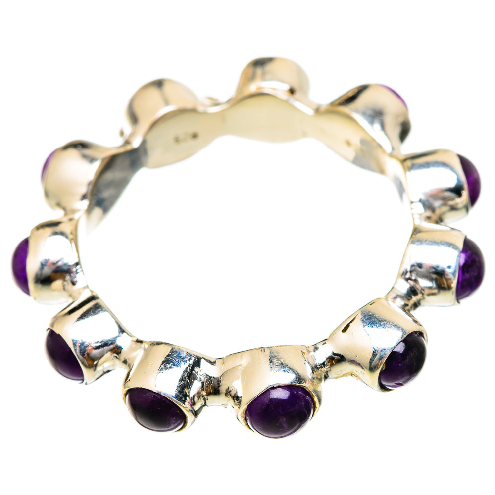 Amethyst Rings handcrafted by Anasilvercos - RING101736