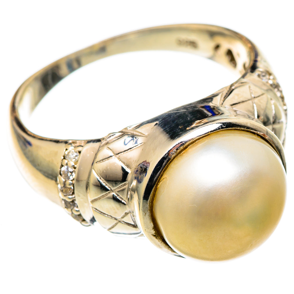 Cultured Pearl Rings handcrafted by Anasilvercos - RING101740