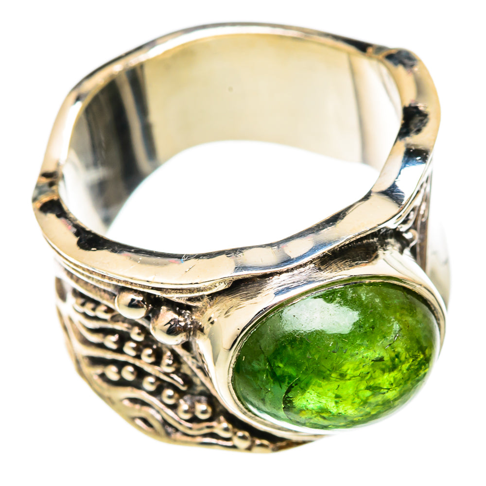 Peridot Rings handcrafted by Anasilvercos - RING101744