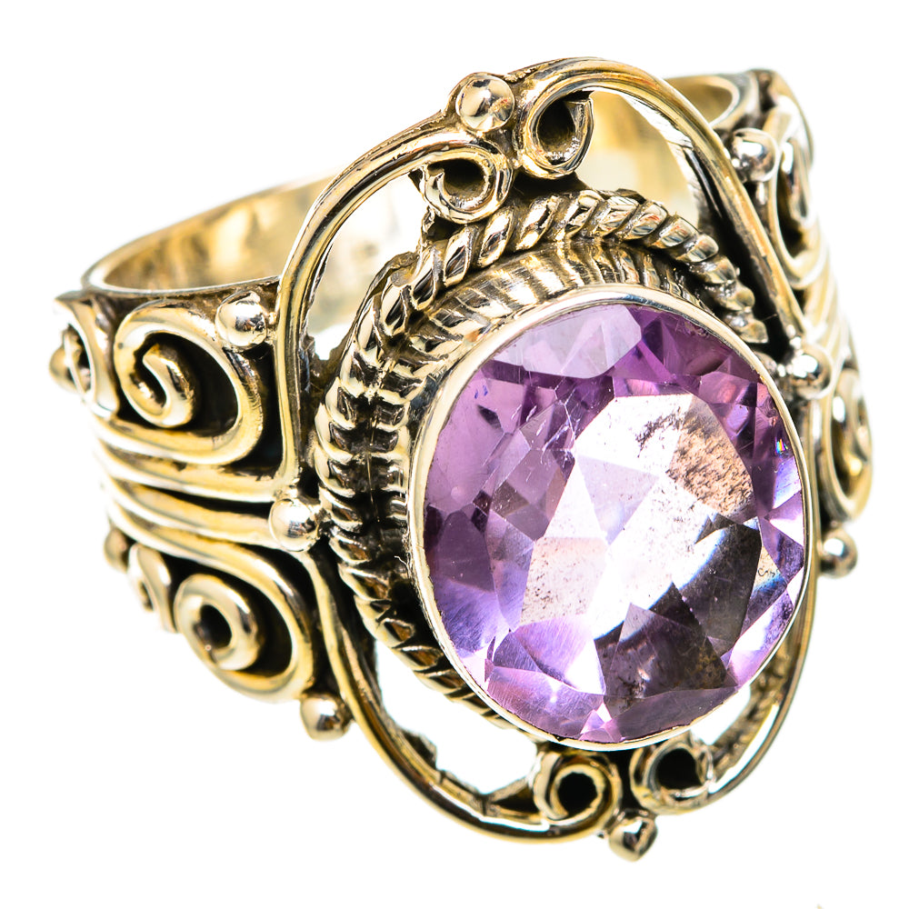 Amethyst Rings handcrafted by Anasilvercos - RING101766