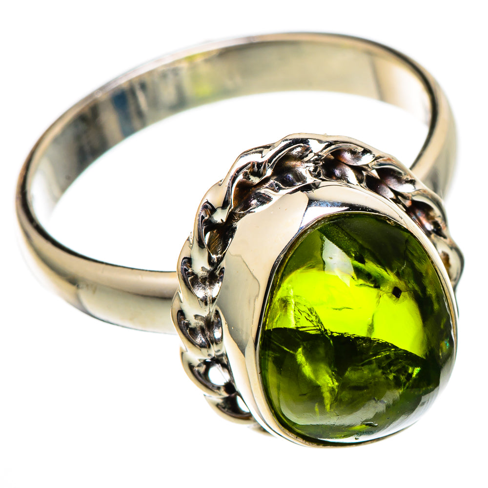 Peridot Rings handcrafted by Anasilvercos - RING101770