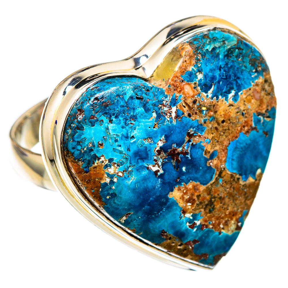 Chrysocolla Rings handcrafted by Anasilvercos - RING101798
