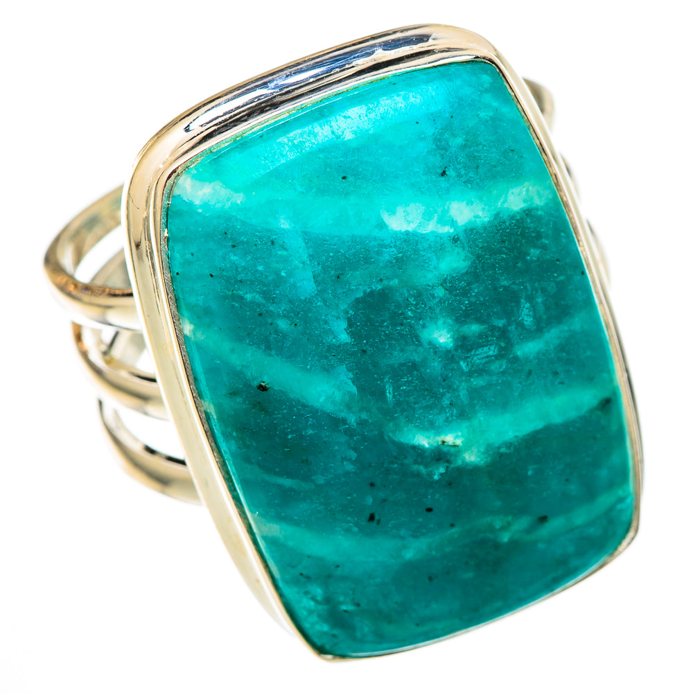 Amazonite Rings handcrafted by Anasilvercos - RING101807