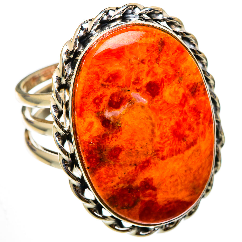 Sponge Coral Rings handcrafted by Anasilvercos - RING101817