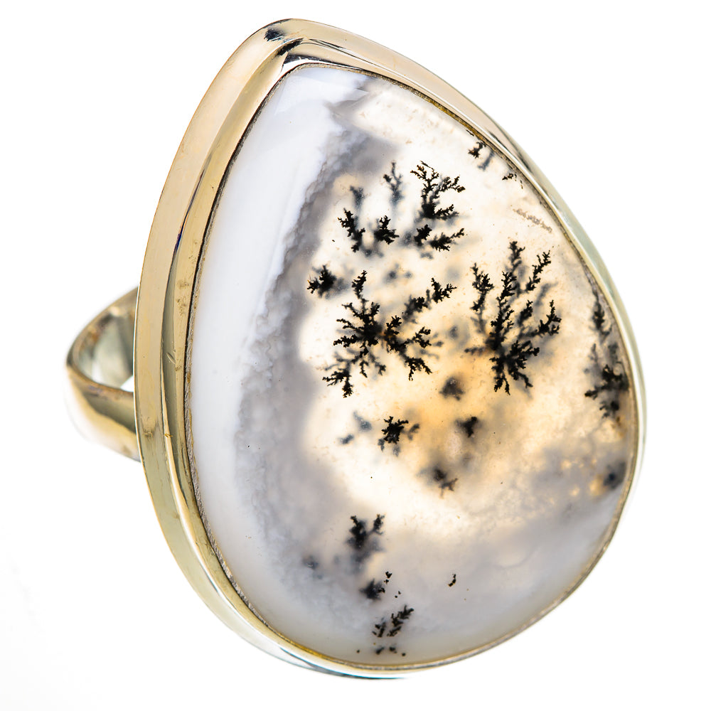 Dendritic Opal Rings handcrafted by Anasilvercos - RING101833