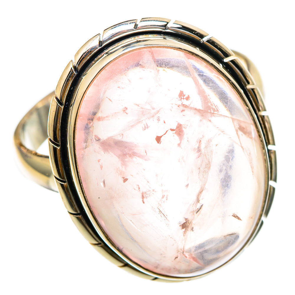 Rose Quartz Rings handcrafted by Anasilvercos - RING101861 - Photo 2