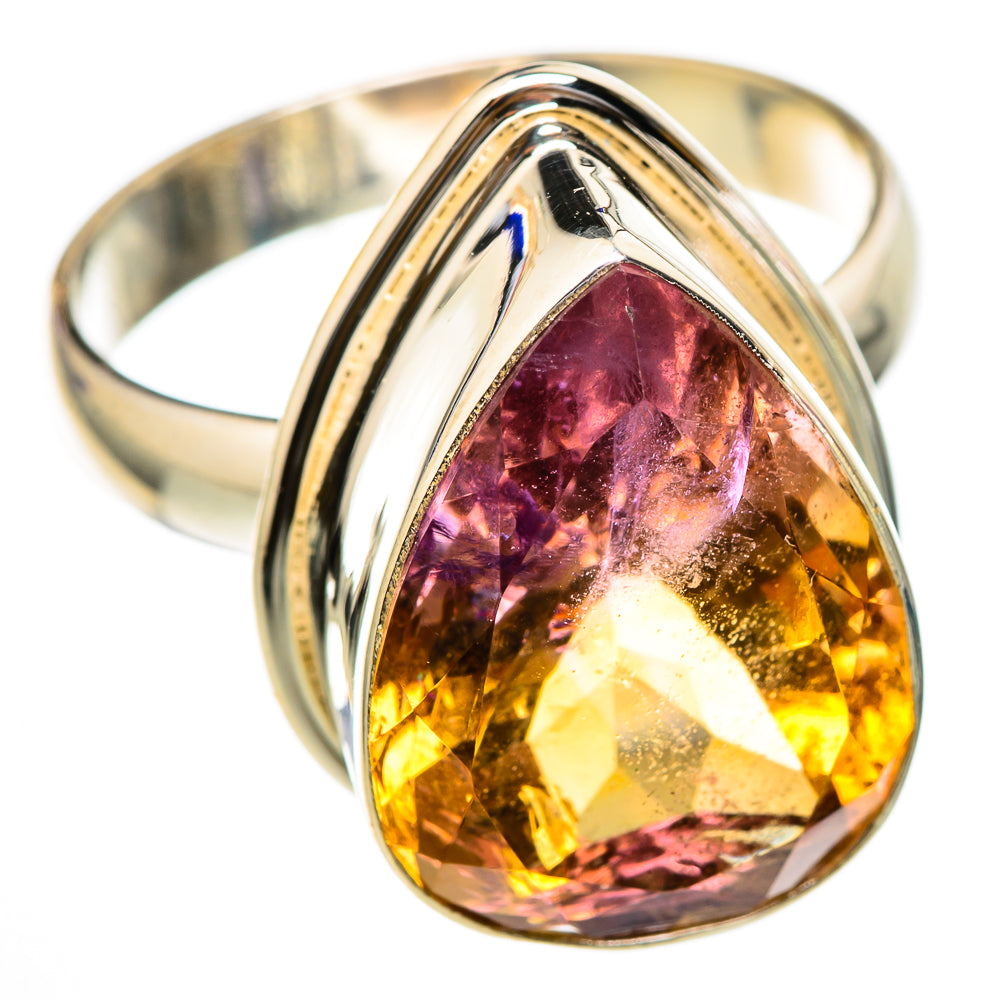 Citrine Rings handcrafted by Anasilvercos - RING101869