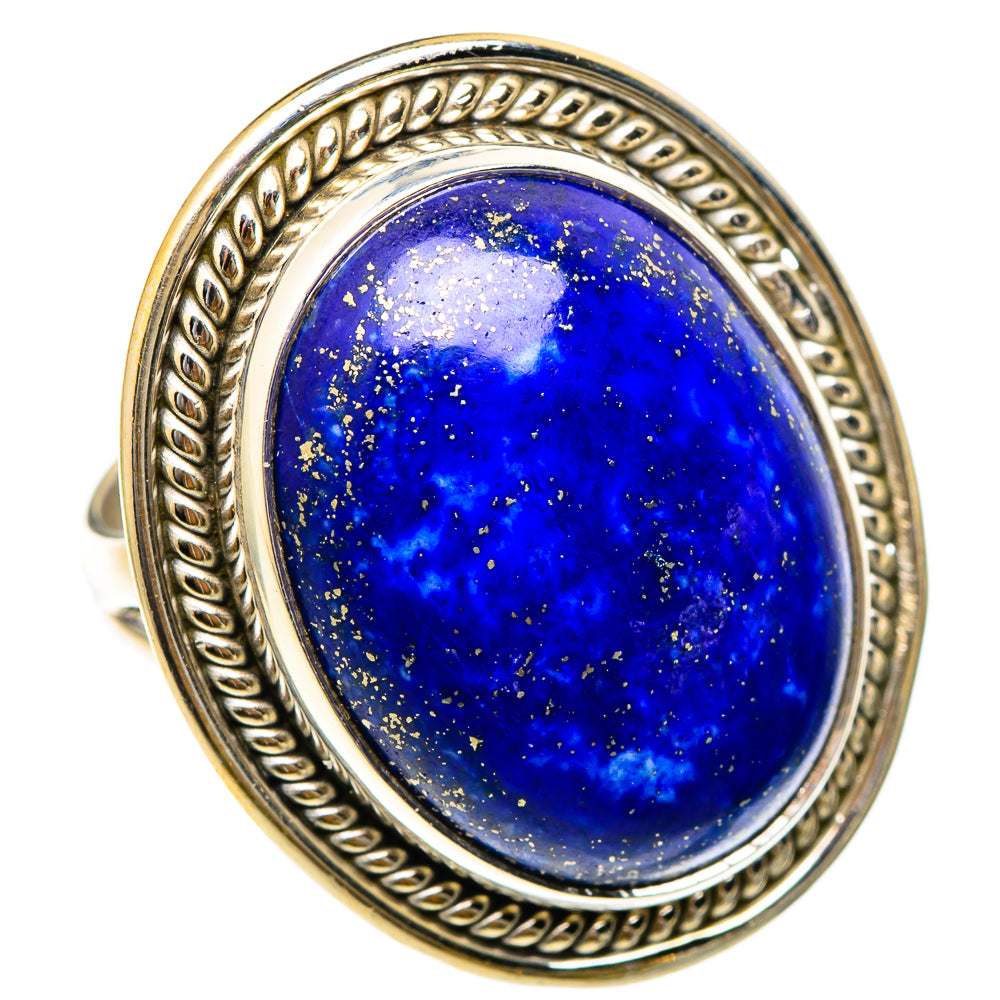 Lapis Lazuli Rings handcrafted by Anasilvercos - RING101875