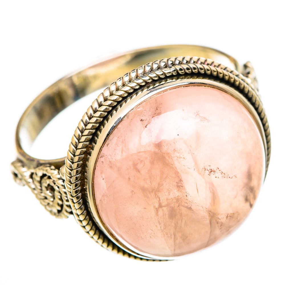 Rose Quartz Rings handcrafted by Anasilvercos - RING101887 - Photo 2